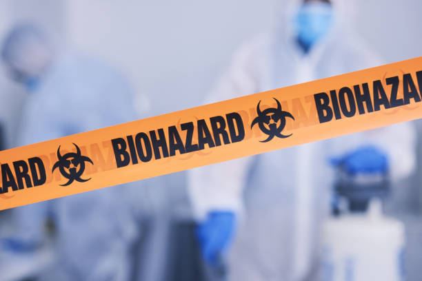 Professional Unattended Death Cleanup technician working in Edward, NC